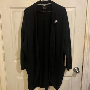 Nike EUC Open Front Cardigan Size XL